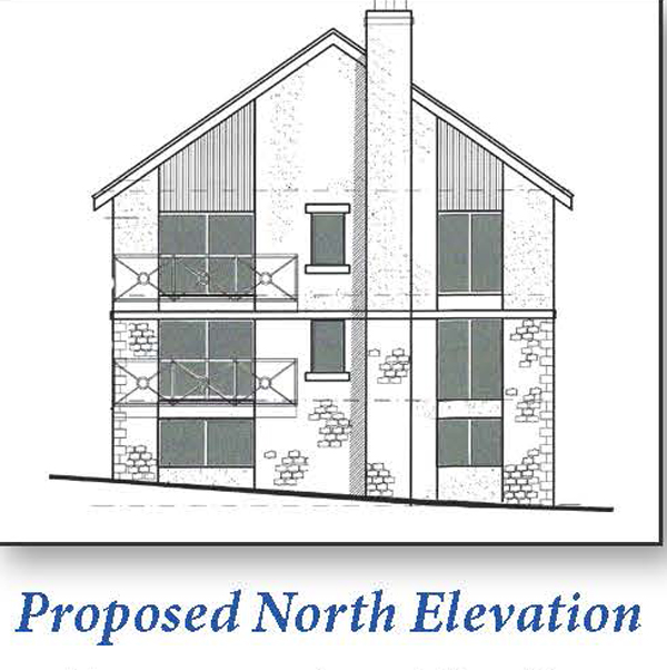Lot: 115 - FREEHOLD LAND WITH PLANNING APPROVAL FOR TWO FIVE-BEDROOM RESIDENTIAL PROPERTIES -